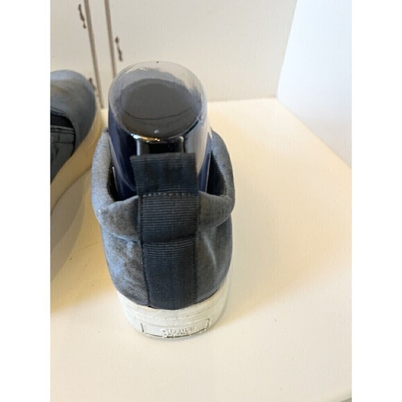 CIRCUS BY SAM EDELMAN Scotlyn Suede Platform Sneaker Size 9 Blue Slip On Shoes - Picture 10 of 11